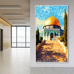 Tableau Toile Art Architecturale IP-01705