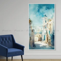 Tableau Toile Art Architecturale IP-01719
