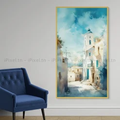 Tableau Toile Art Architecturale IP-01719