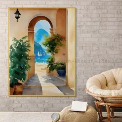 Tableau Toile Art Architecturale IP-01722