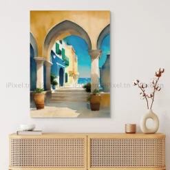 Tableau Toile Art Architecturale IP-01723
