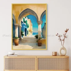 Tableau Toile Art Architecturale IP-01723
