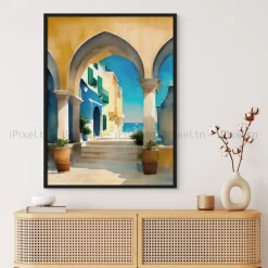 Tableau Toile Art Architecturale IP-01723