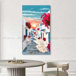 Tableau Toile Art Architecturale IP-01728