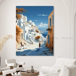 Tableau Toile Art Architecturale IP-01734