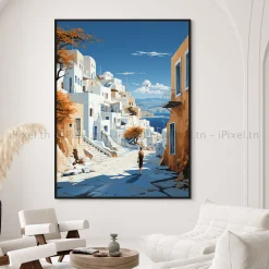 Tableau Toile Art Architecturale IP-01734
