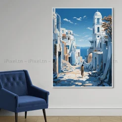 Tableau Toile Art Architecturale IP-01736
