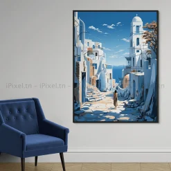 Tableau Toile Art Architecturale IP-01736