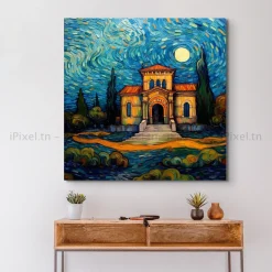 Tableau Toile Art Architecturale IP-01738