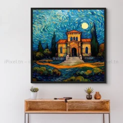Tableau Toile Art Architecturale IP-01738