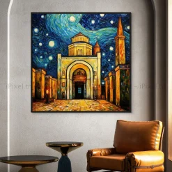 Tableau Toile Art Architecturale IP-01744