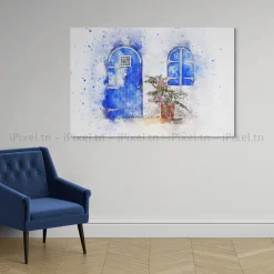 Tableau Toile Art Architecturale IP-01745