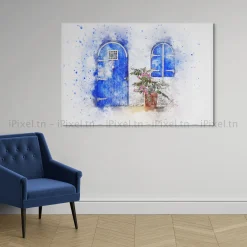 Tableau Toile Art Architecturale IP-01745