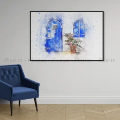 Tableau Toile Art Architecturale IP-01745