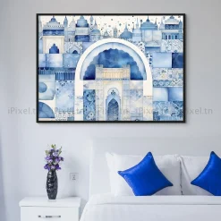 Tableau Toile Art Architecturale IP-01748