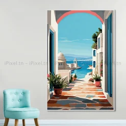 Tableau Toile Art Architecturale IP-01752