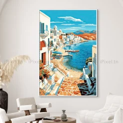 Tableau Toile Art Architecturale IP-01753