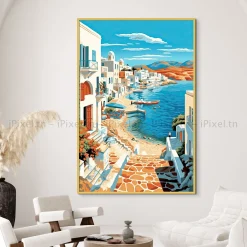 Tableau Toile Art Architecturale IP-01753