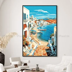 Tableau Toile Art Architecturale IP-01753