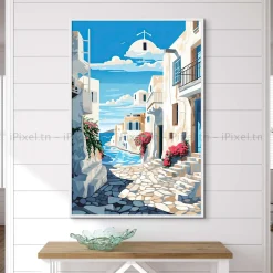 Tableau Toile Art Architecturale IP-01754