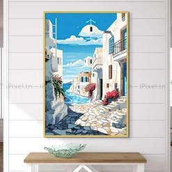 Tableau Toile Art Architecturale IP-01754