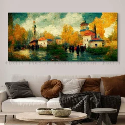 Tableau Toile Art Architecturale IP-01761