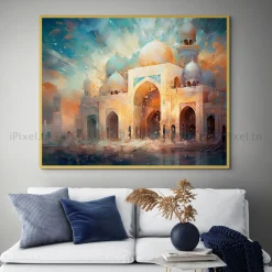 Tableau Toile Art Architecturale IP-01762