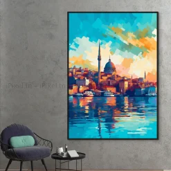 Tableau Toile Art Architecturale IP-01765
