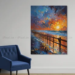 Tableau Toile Art Architecturale IP-01767