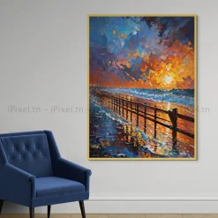 Tableau Toile Art Architecturale IP-01767