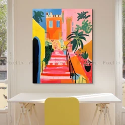 Tableau Toile Art Architecturale IP-01768
