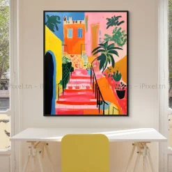 Tableau Toile Art Architecturale IP-01768