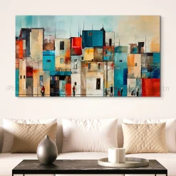 Tableau Toile Art Architecturale IP-01771