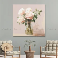 Tableau Toile Art Floral IP-01913