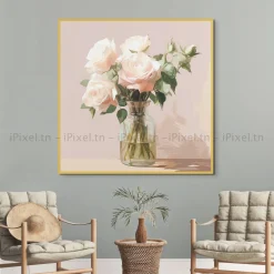 Tableau Toile Art Floral IP-01913
