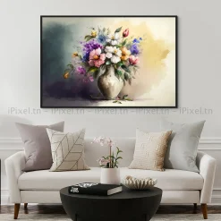 Tableau Toile Art Floral IP-01914