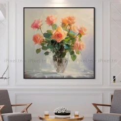 Tableau Toile Art Floral IP-01916