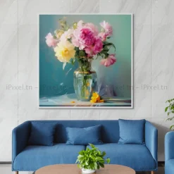 Tableau Toile Art Floral IP-01918