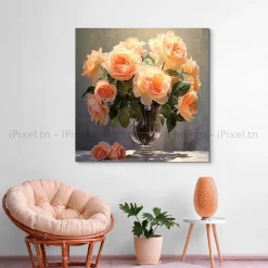 Tableau Toile Art Floral IP-01919