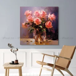 Tableau Toile Art Floral IP-01922