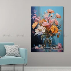 Tableau Toile Art Floral IP-01924