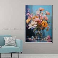 Tableau Toile Art Floral IP-01924