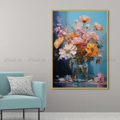 Tableau Toile Art Floral IP-01924