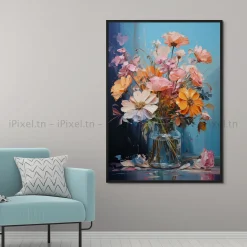 Tableau Toile Art Floral IP-01924
