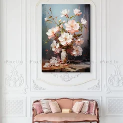 Tableau Toile Art Floral IP-01927