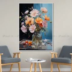 Tableau Toile Art Floral IP-01929