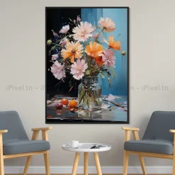Tableau Toile Art Floral IP-01929