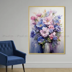 Tableau Toile Art Floral IP-01935