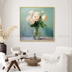 Tableau Toile Art Floral IP-01939