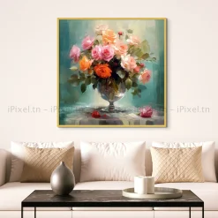 Tableau Toile Art Floral IP-01988